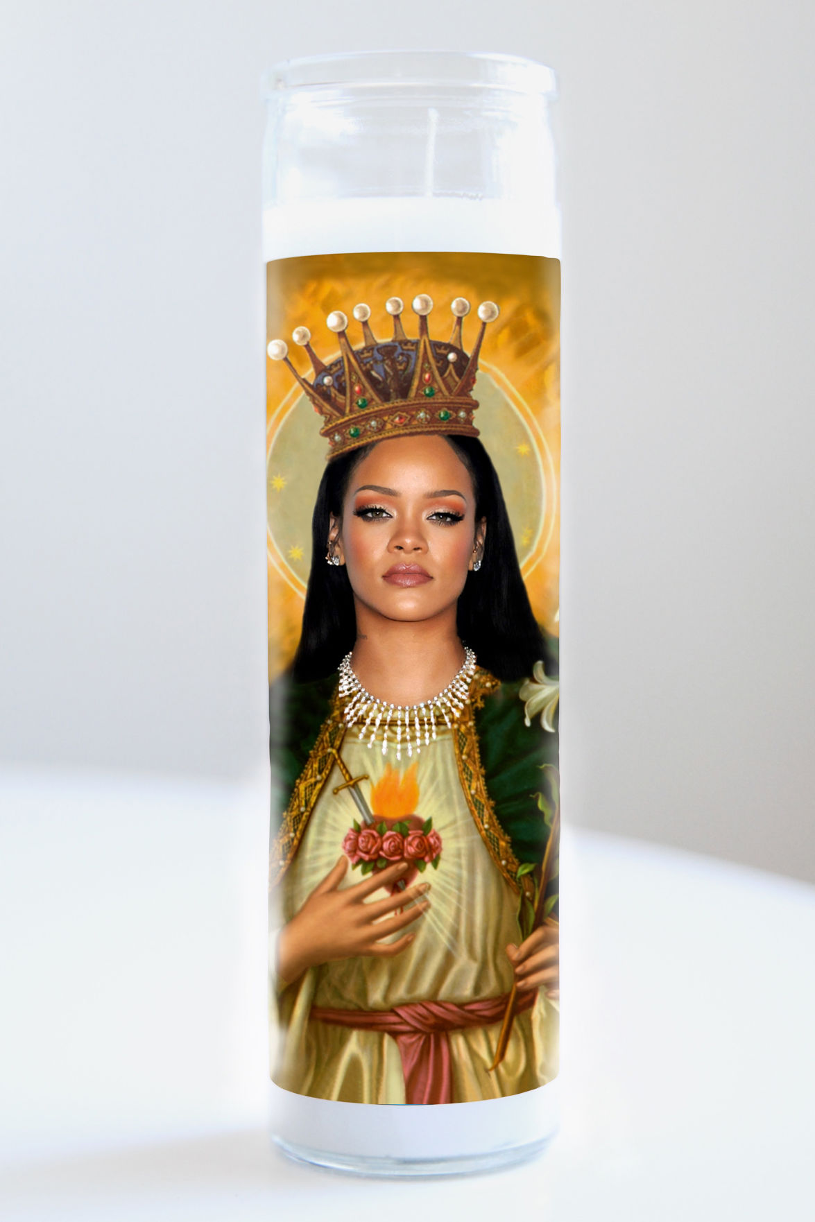 Illuminidol prayer candle